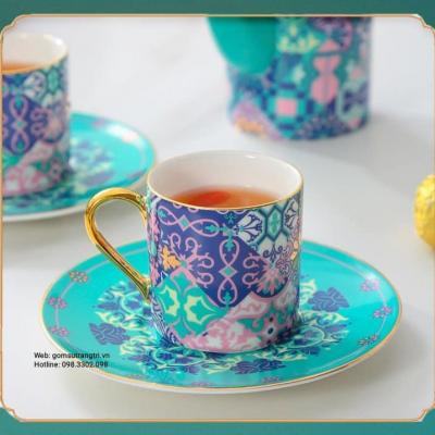 BỘ TÁCH TRÀ PHONG CÁCH BOHEMIAN